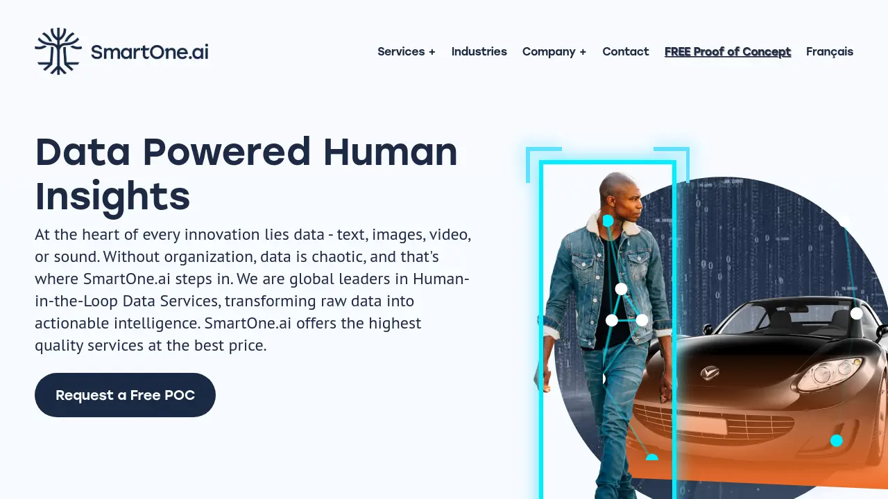Screenshot of SmartOne.ai