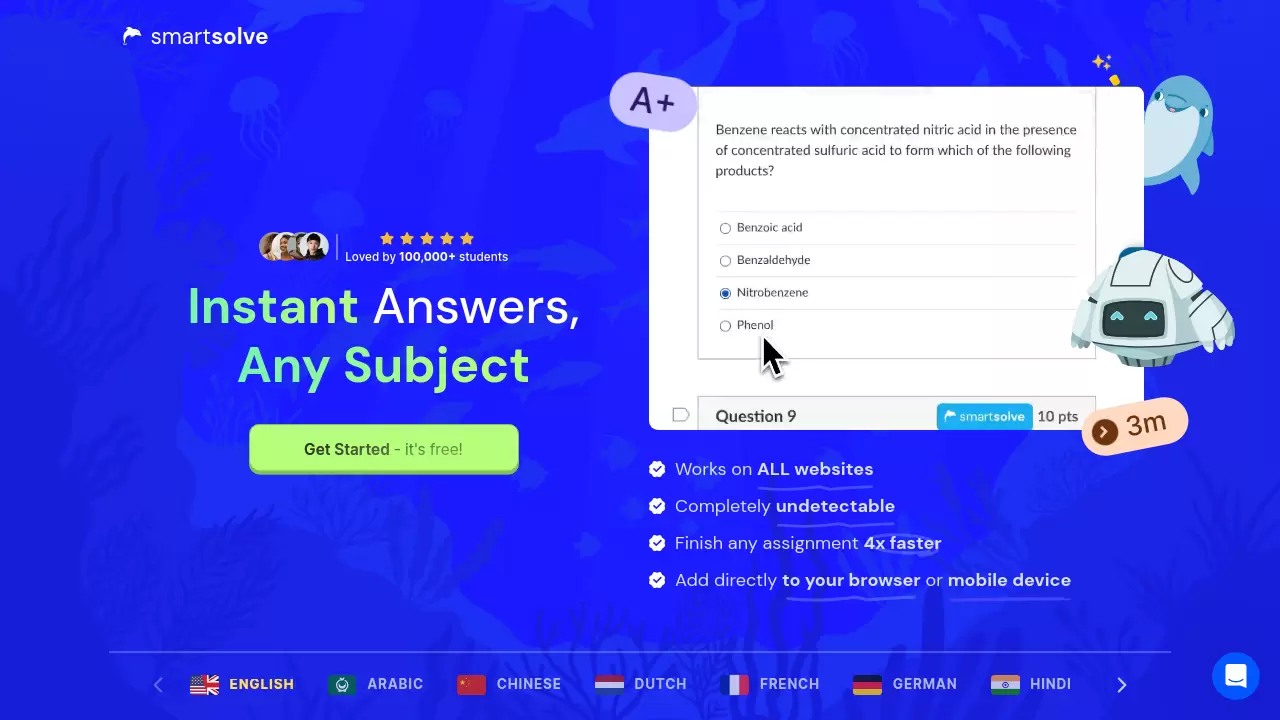 Screenshot of smartsolve