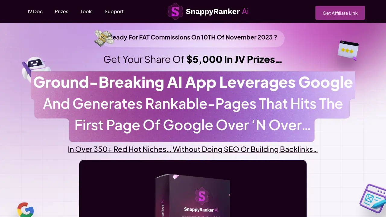 Screenshot of SnappyRanker AI