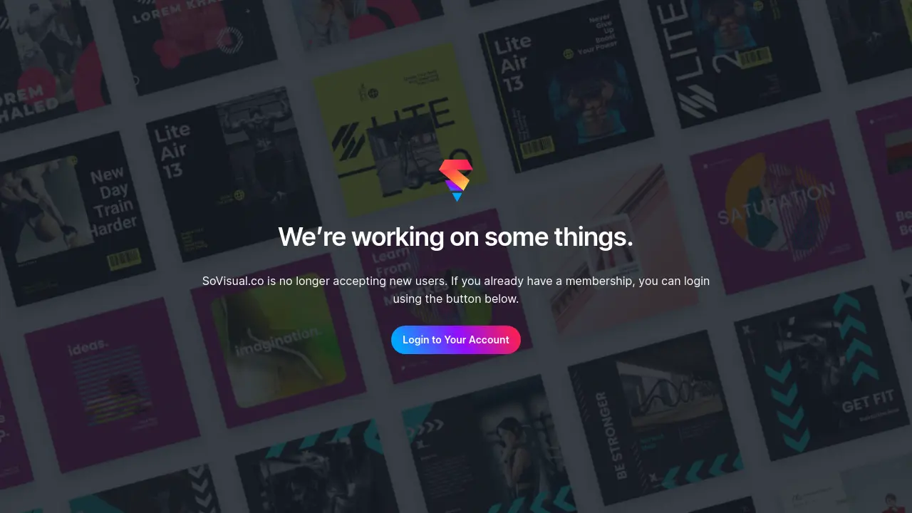 Screenshot of SoVisual.co