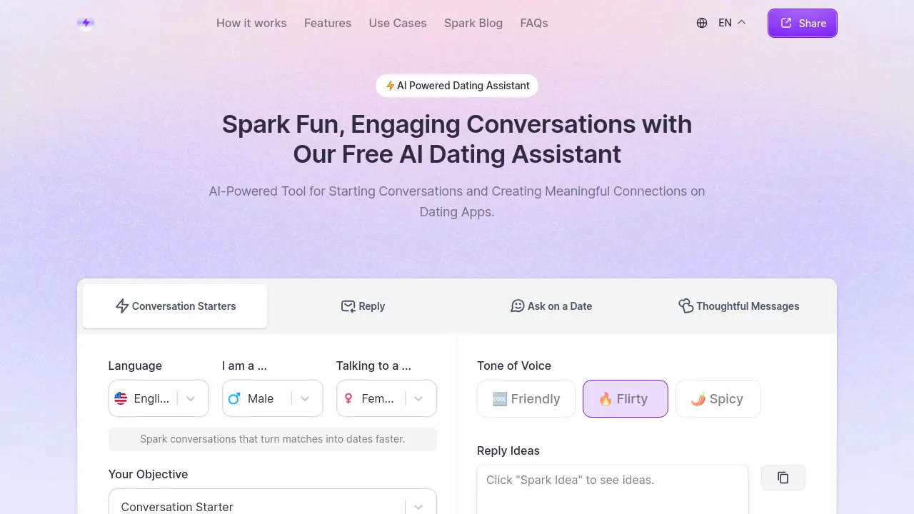 Screenshot of Spark