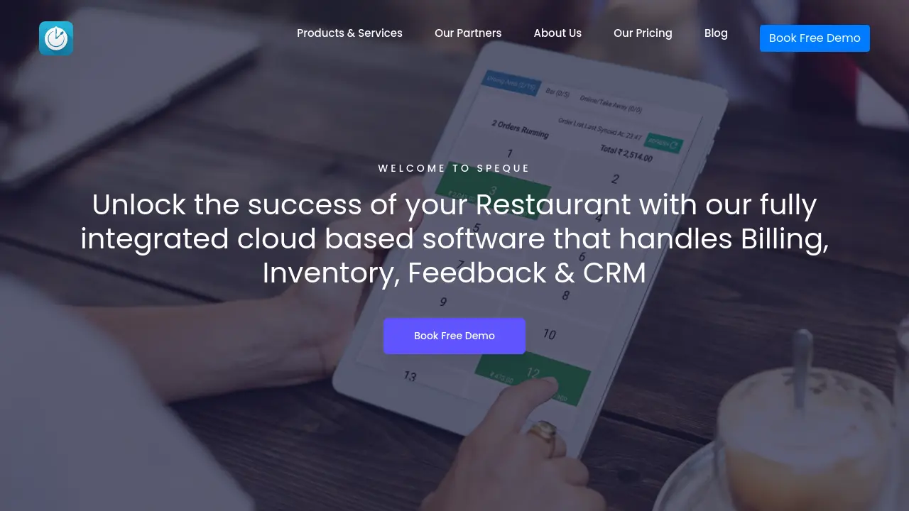 Screenshot of SpeQue