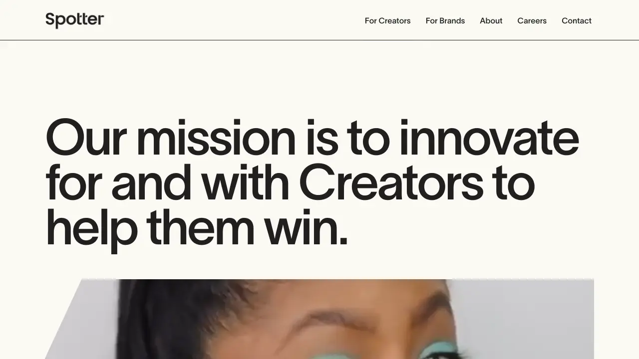 Screenshot of Spotter