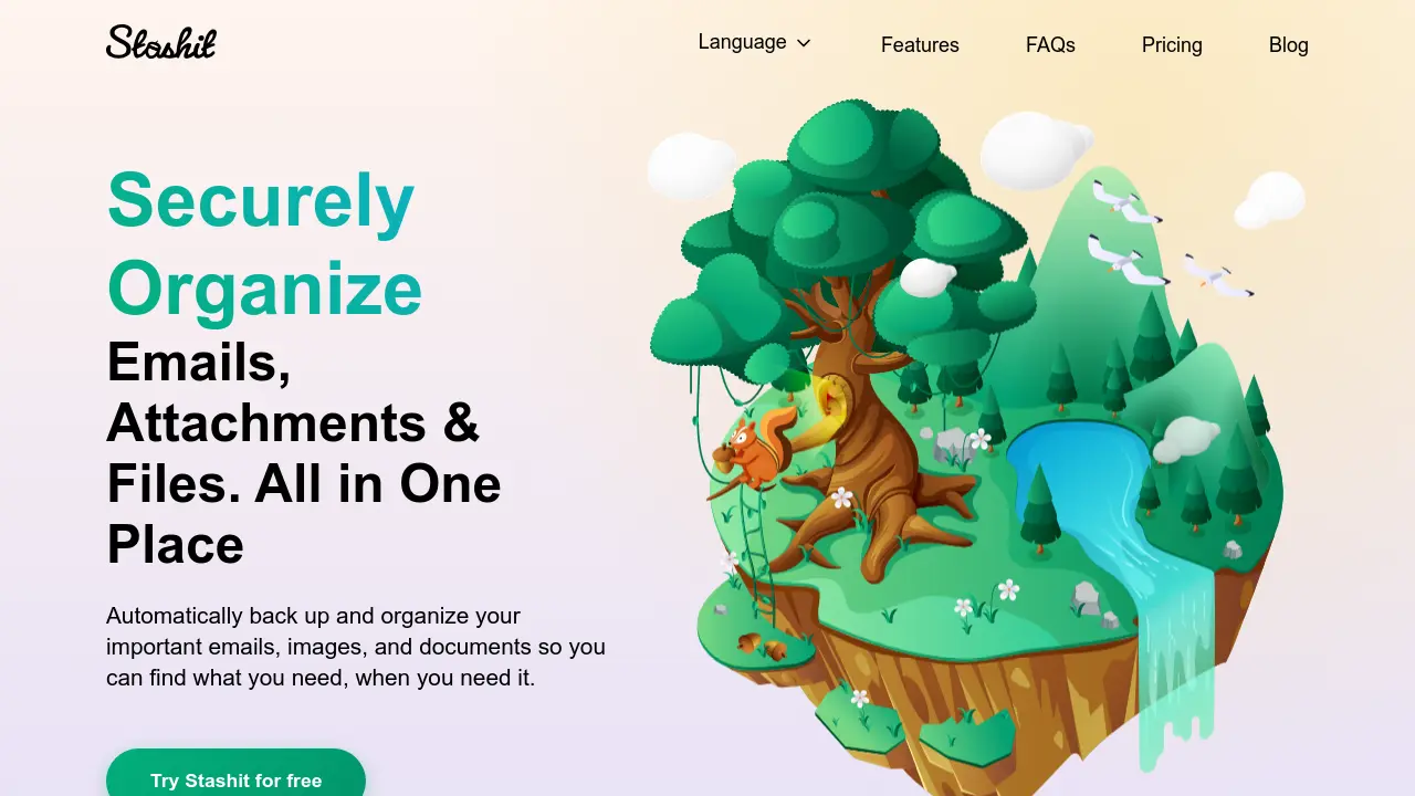 Screenshot of Stashit