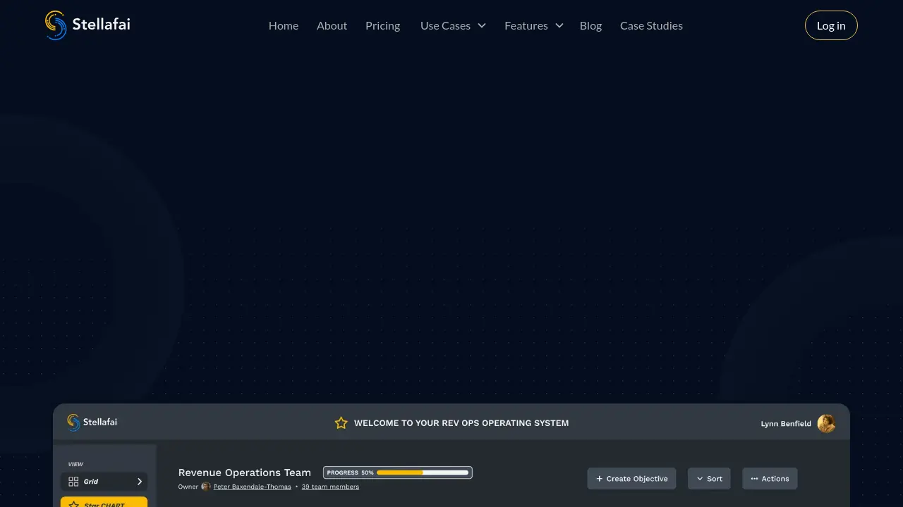 Screenshot of Stellafai