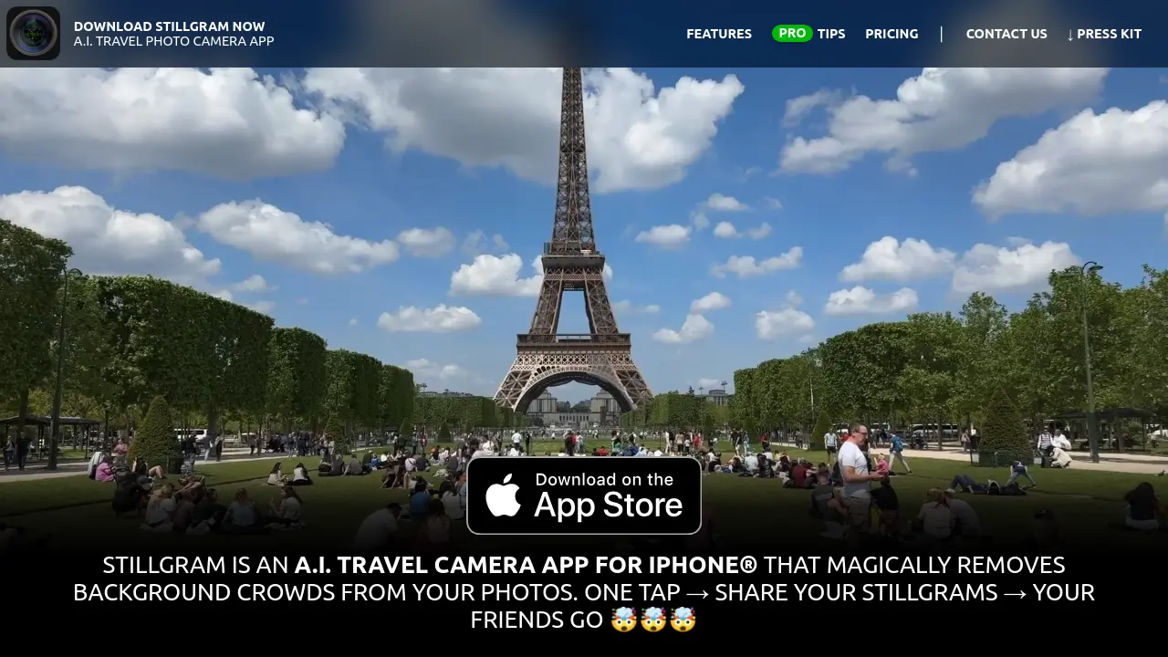 Screenshot of Stillgram