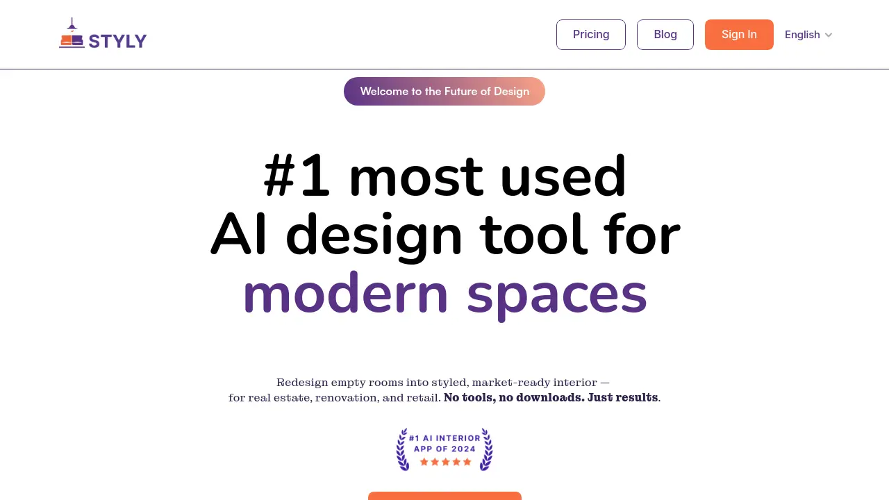 Screenshot of STYLY