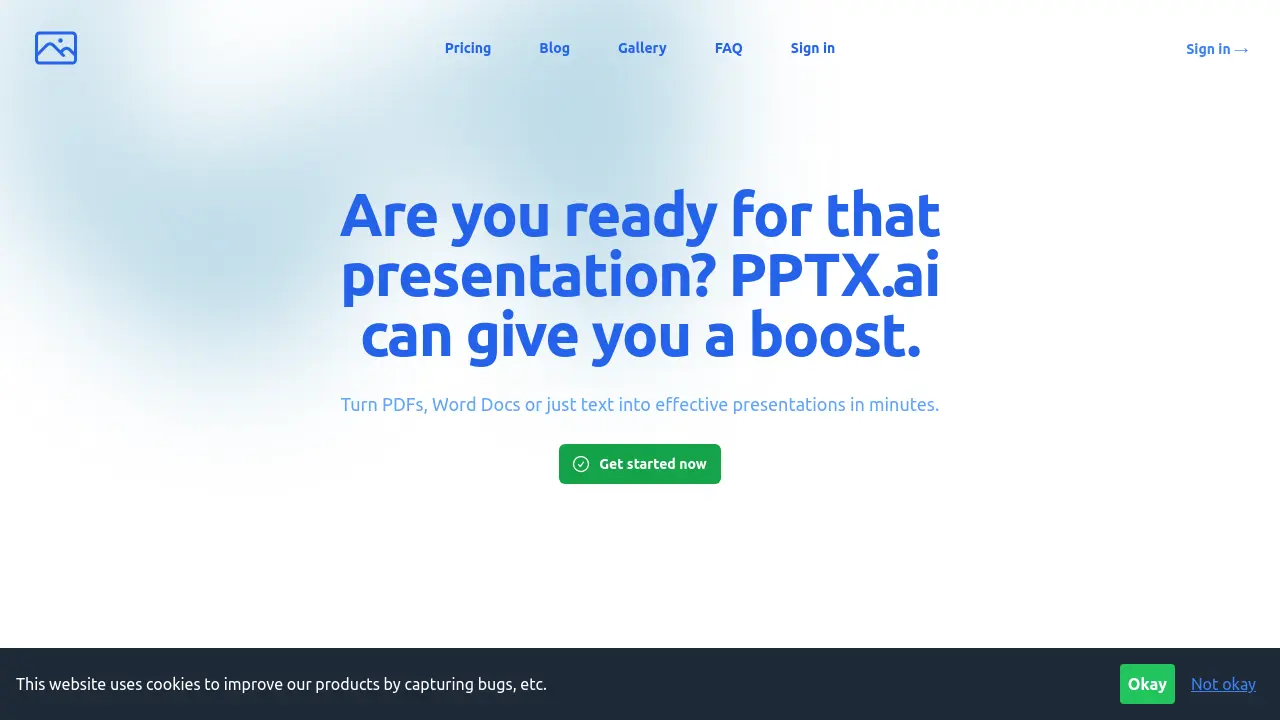Screenshot of SummarizeAI