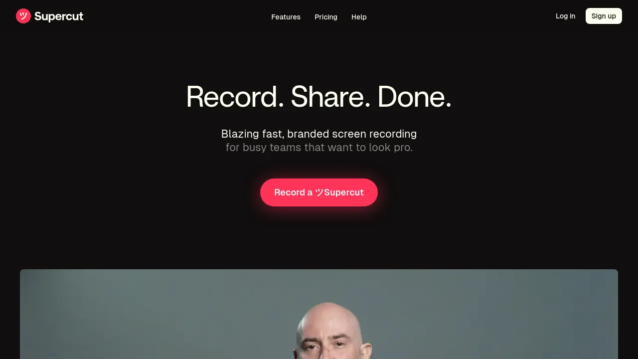 Screenshot of Supercut