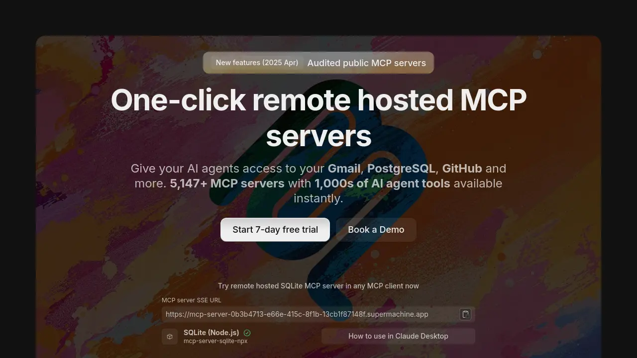 Screenshot of Supermachine