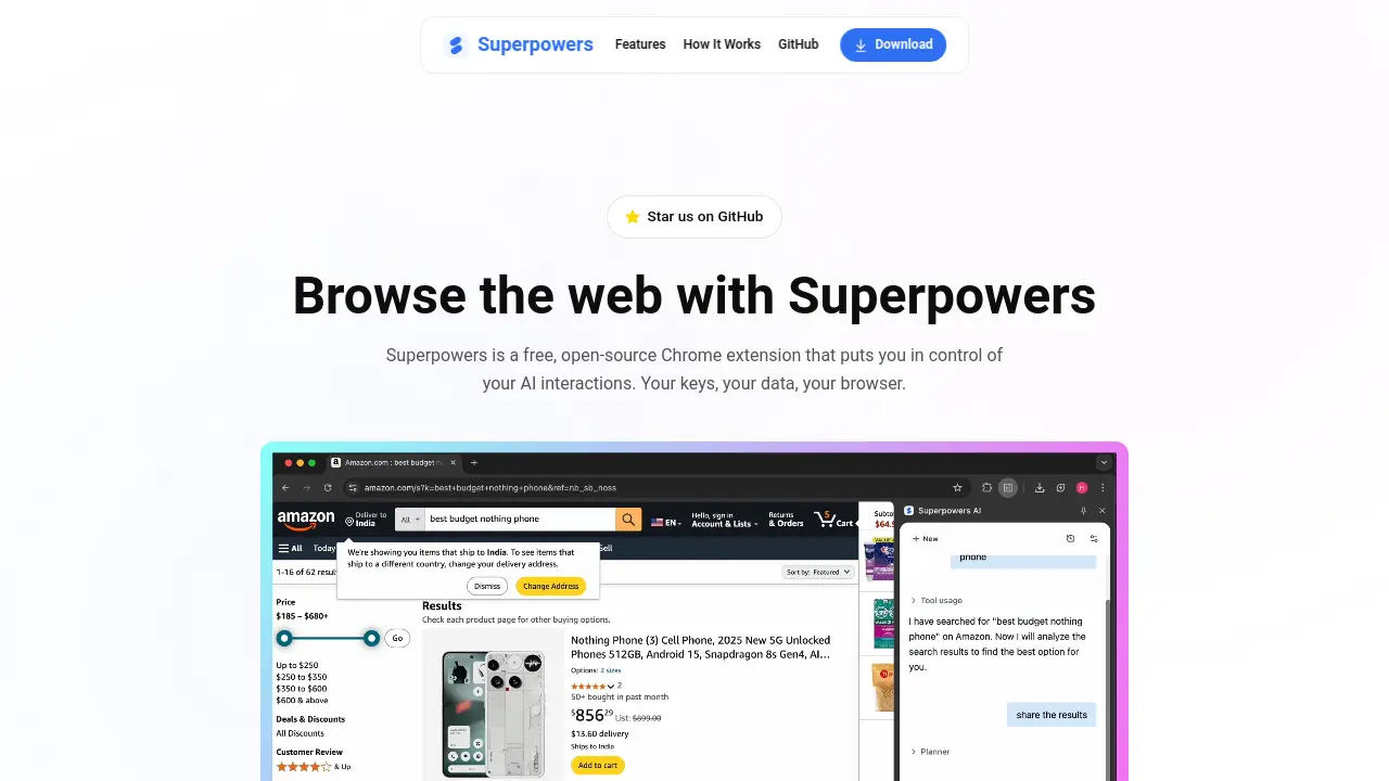 Screenshot of Superpowers