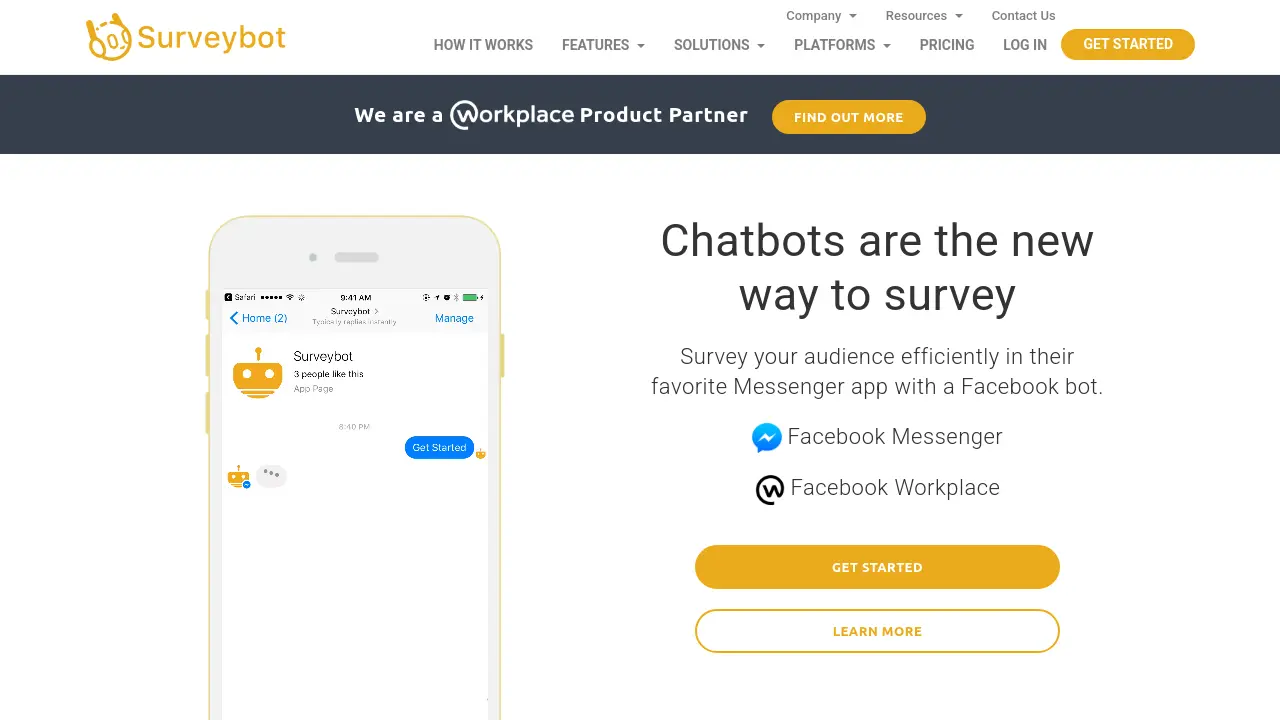 Screenshot of Surveybot