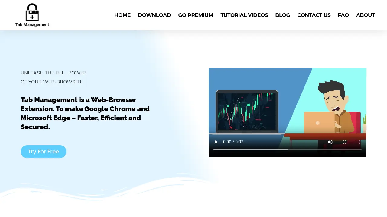 Screenshot of Tab Management