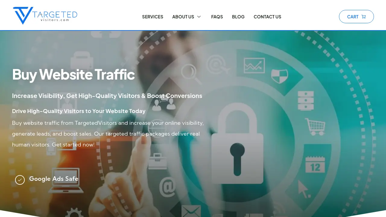 Screenshot of Targeted Visitors