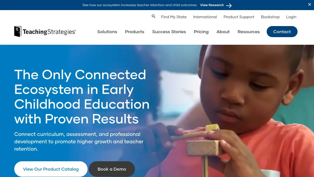 Screenshot of Teaching Strategies