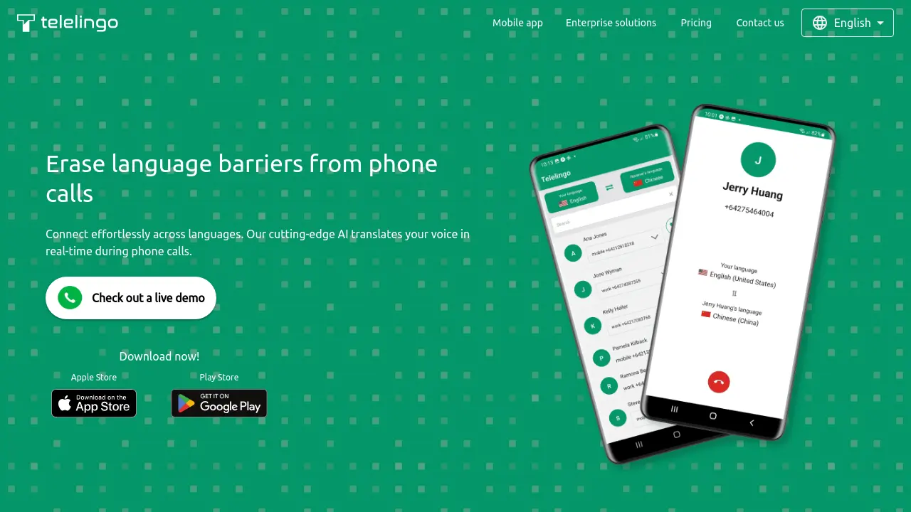 Screenshot of Telelingo