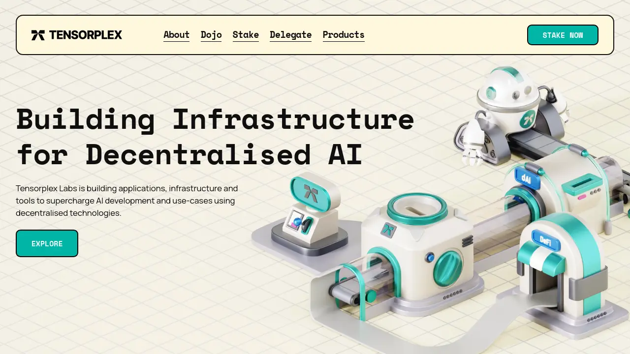 Screenshot of Tensorplex