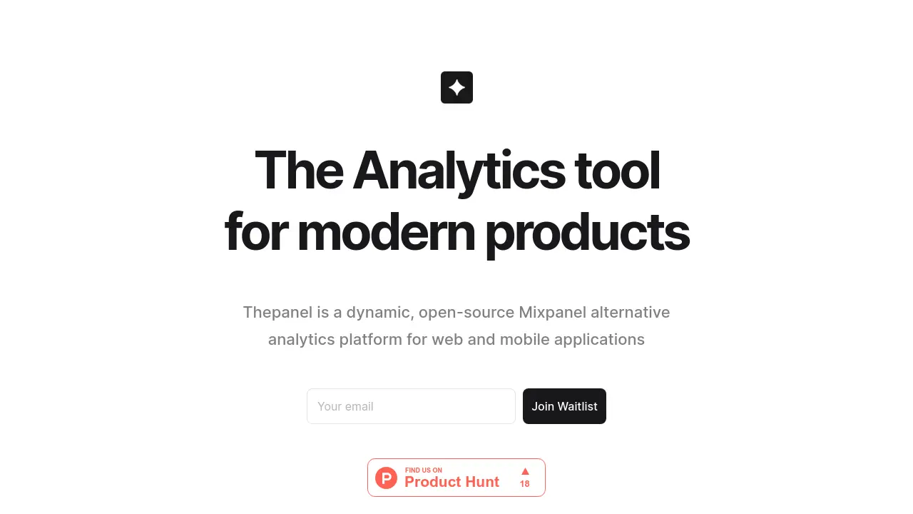 Screenshot of Thepanel