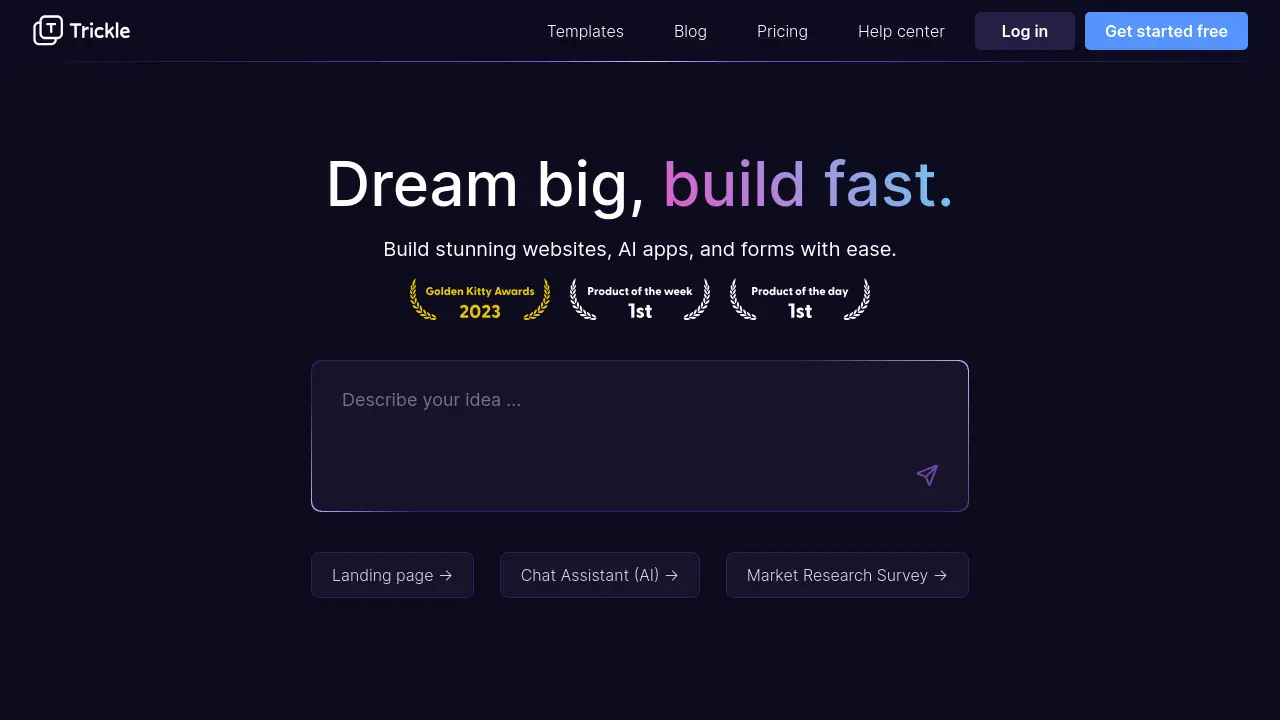 Screenshot of Trickle