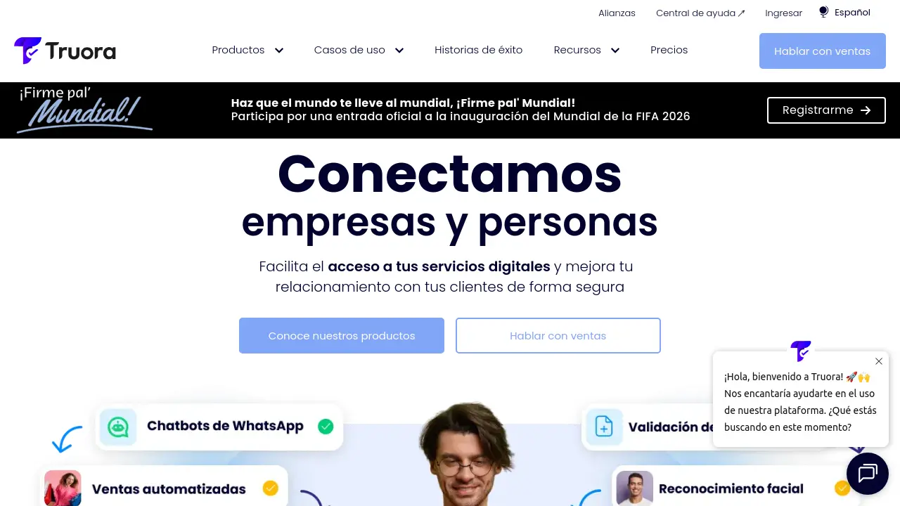 Screenshot of Truora