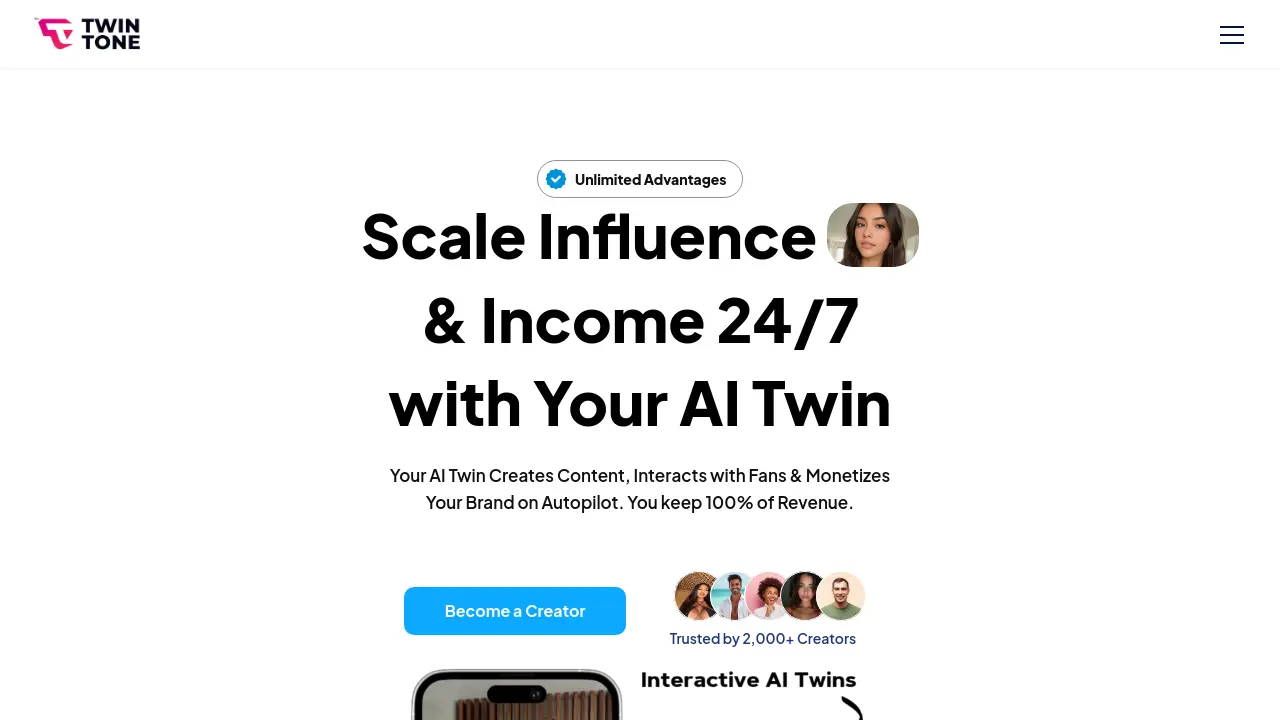 Screenshot of TwinTone