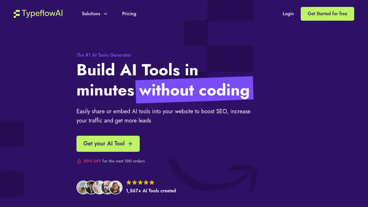 Screenshot of TypeflowAI