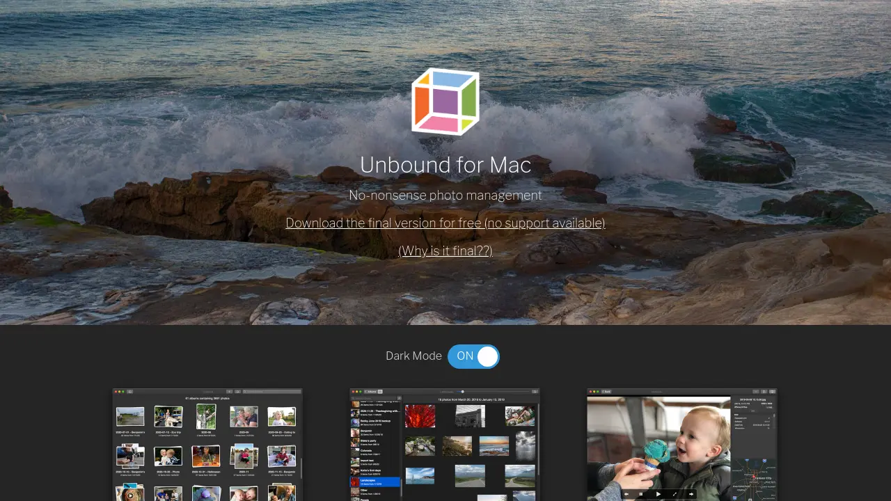 Screenshot of Unbound for Mac