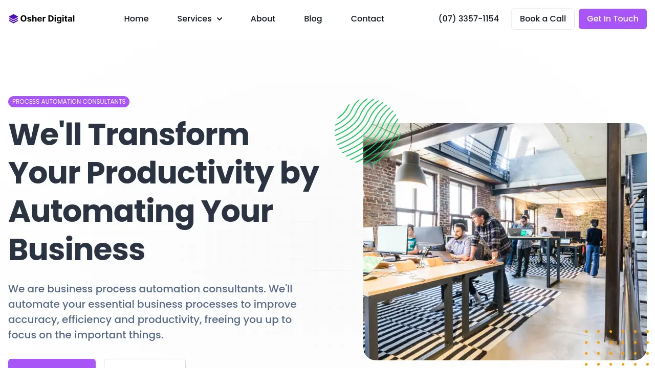 Screenshot of Unlimited 4 Business Process Automation
