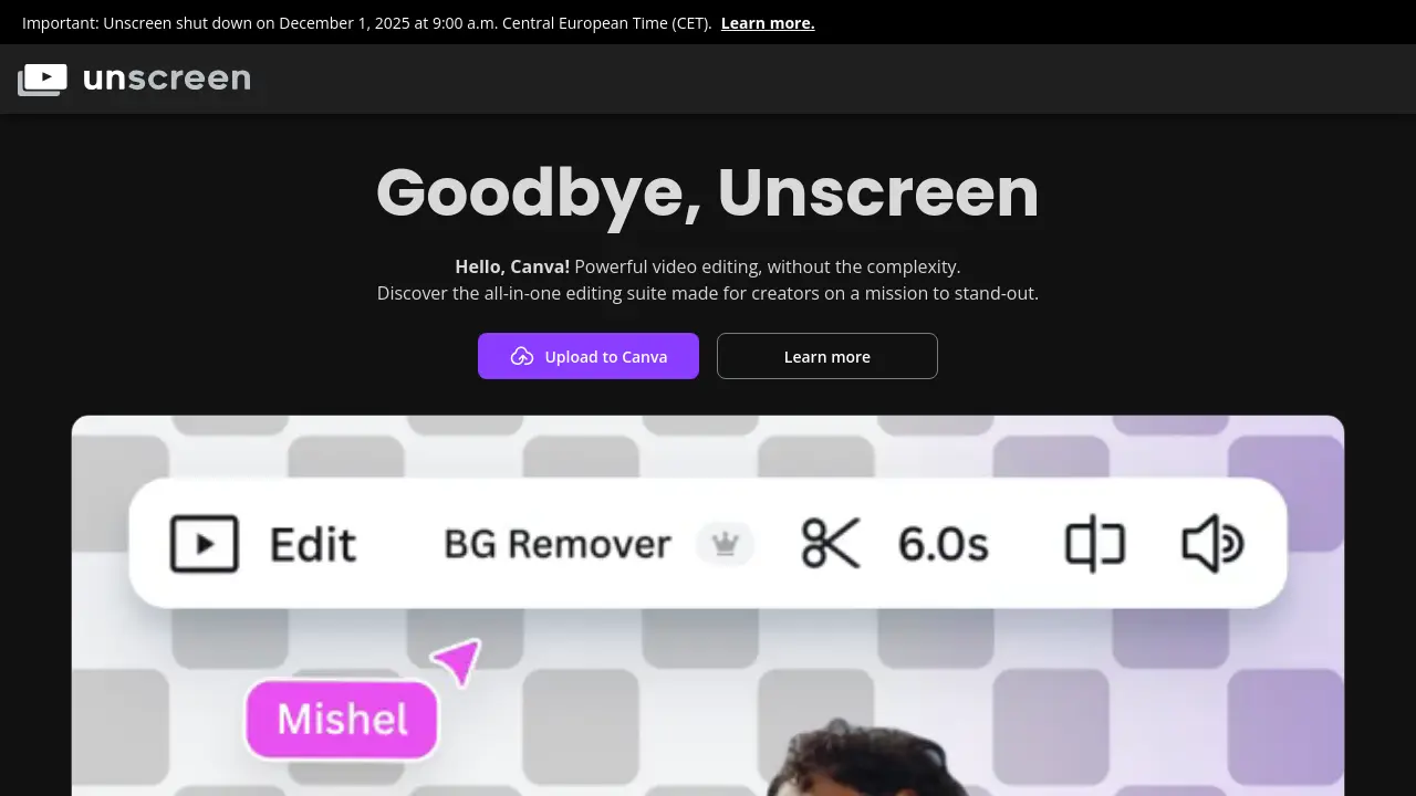 Unscreen