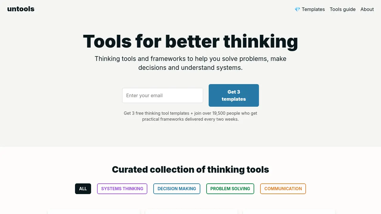 Untools