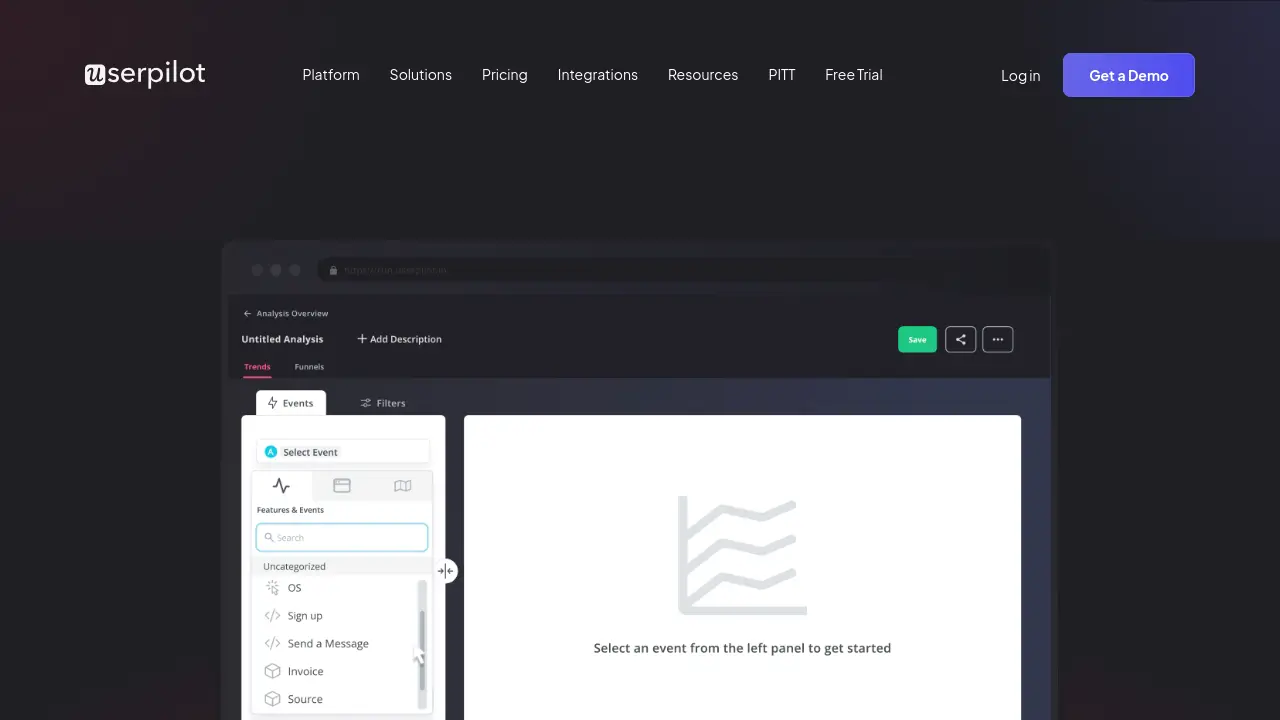 Screenshot of Userpilot