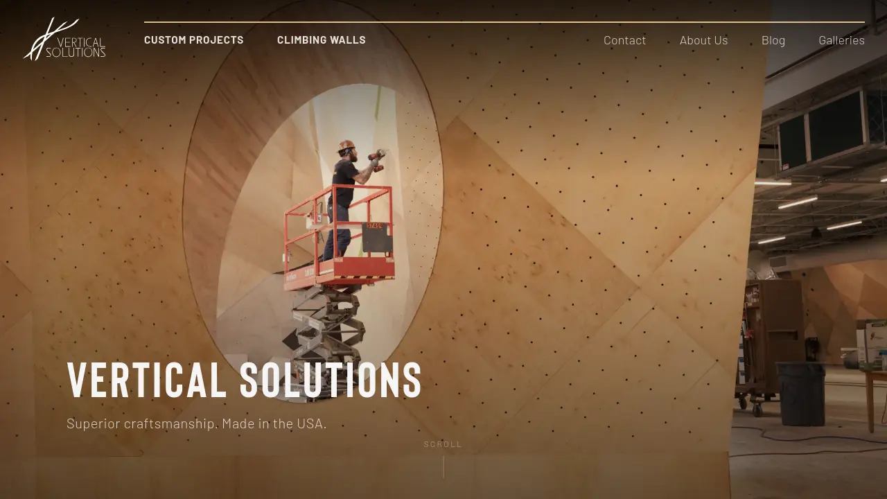 Screenshot of Vertical Solutions
