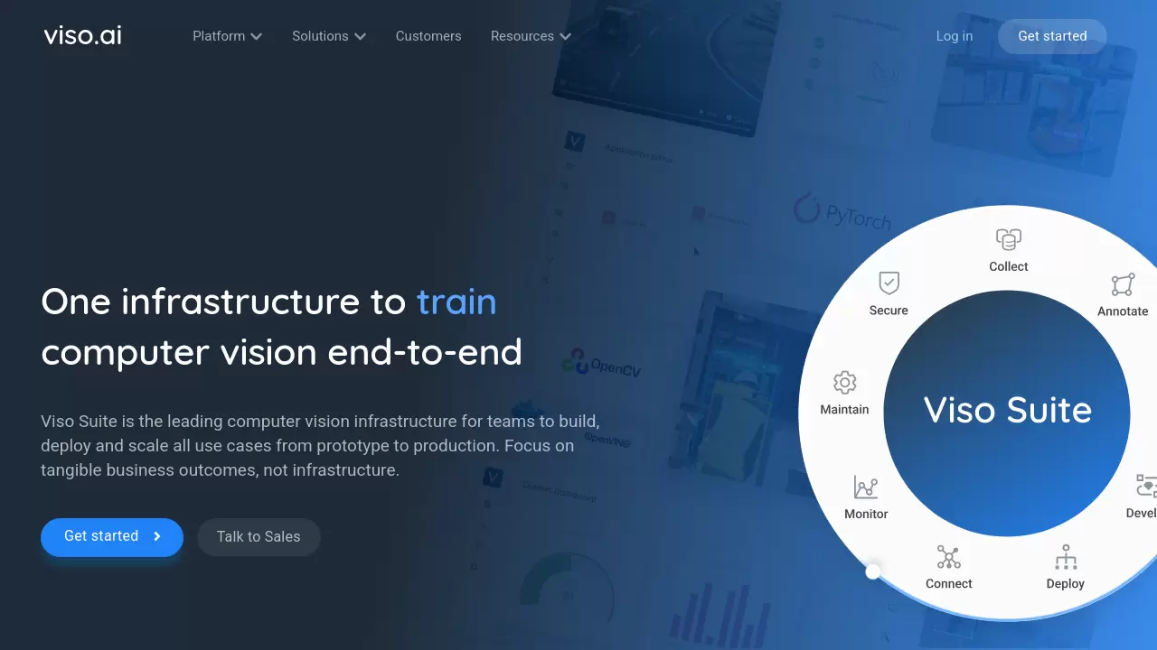 Screenshot of Viso Suite