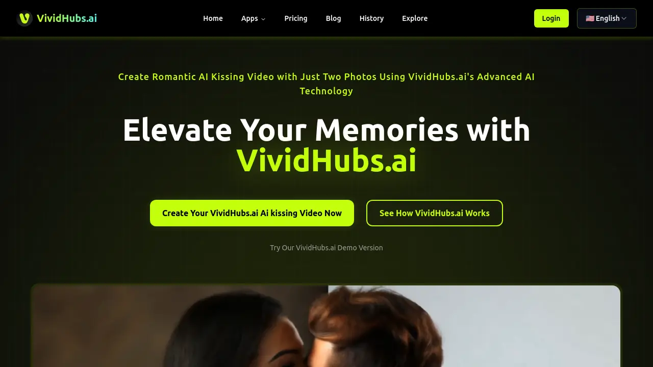 Screenshot of VividHubs.ai