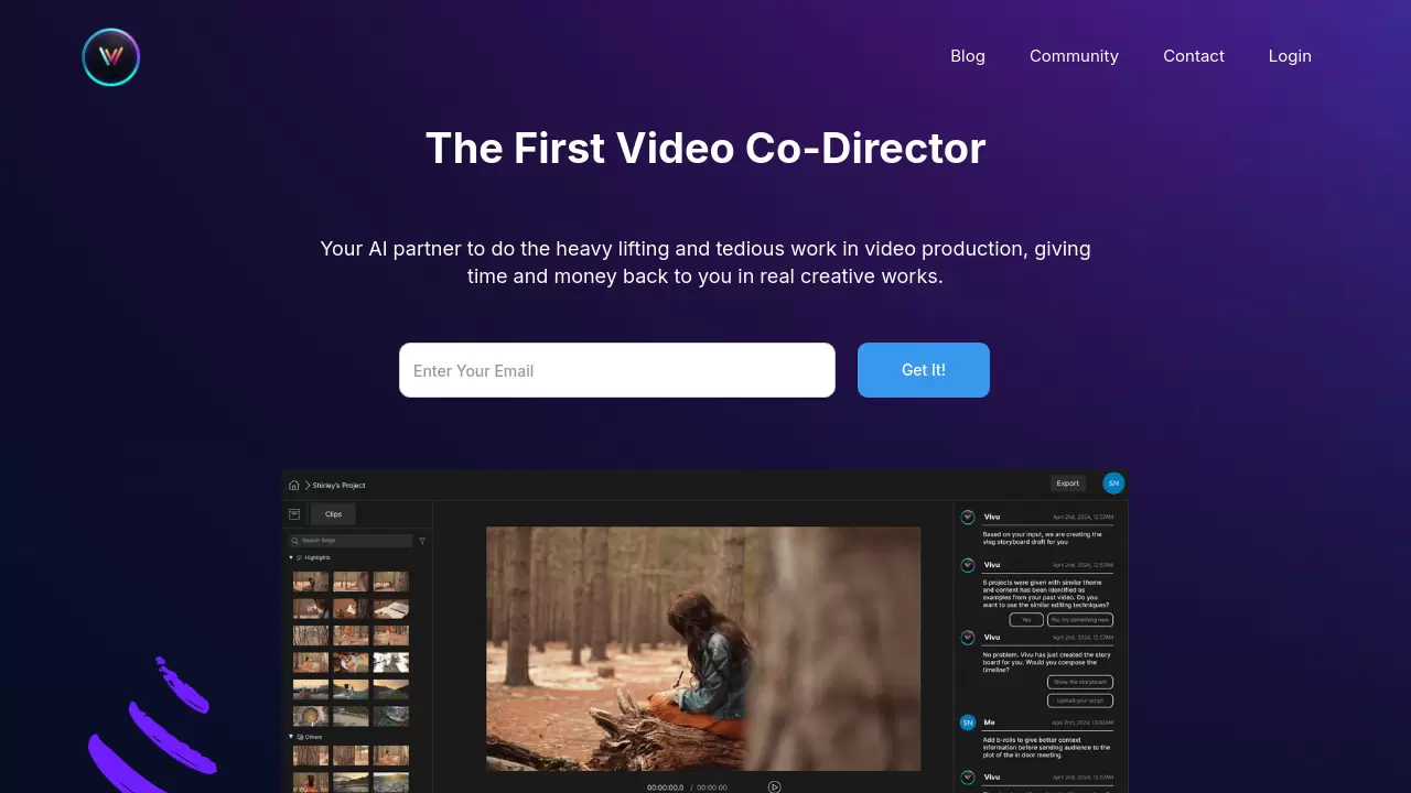 Screenshot of Vivu
