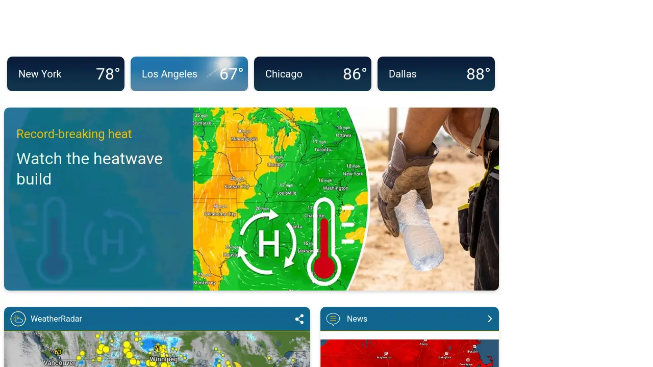 Weather & Radar