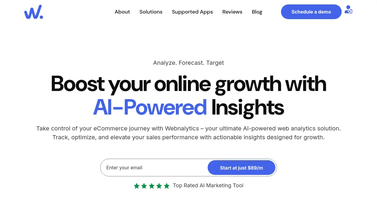 Screenshot of Webnalytics