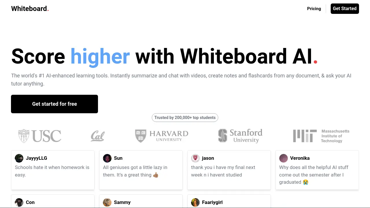 Screenshot of Whiteboard