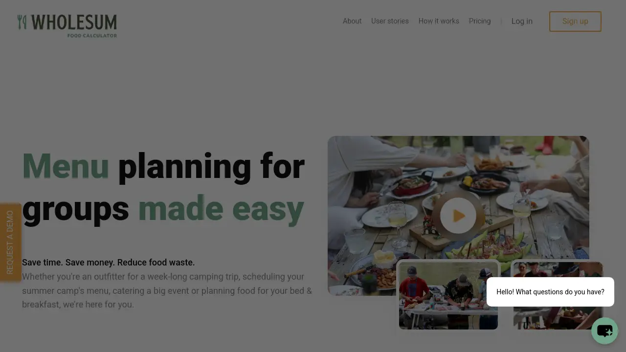 Screenshot of Wholesum