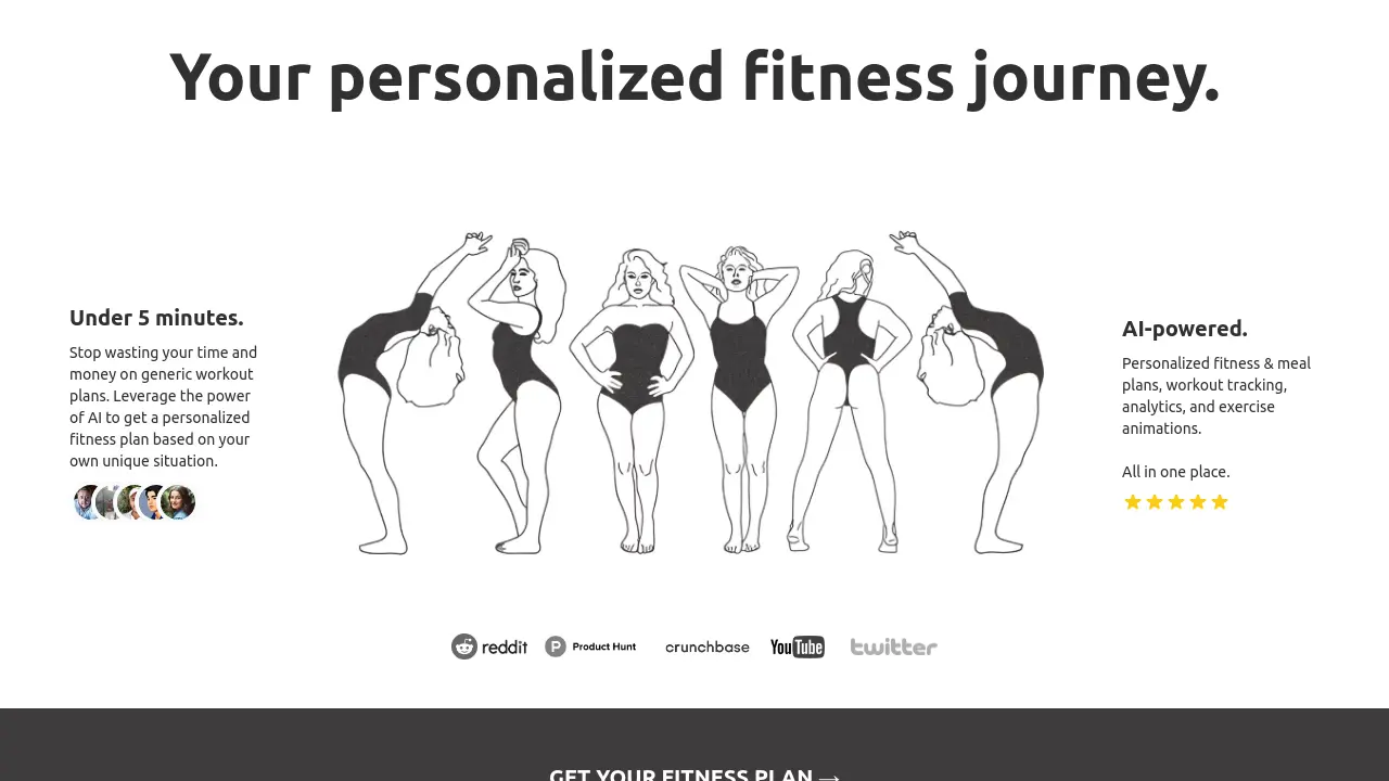 Screenshot of WorkoutPro
