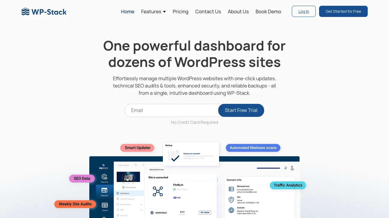 Screenshot of WP-Stack