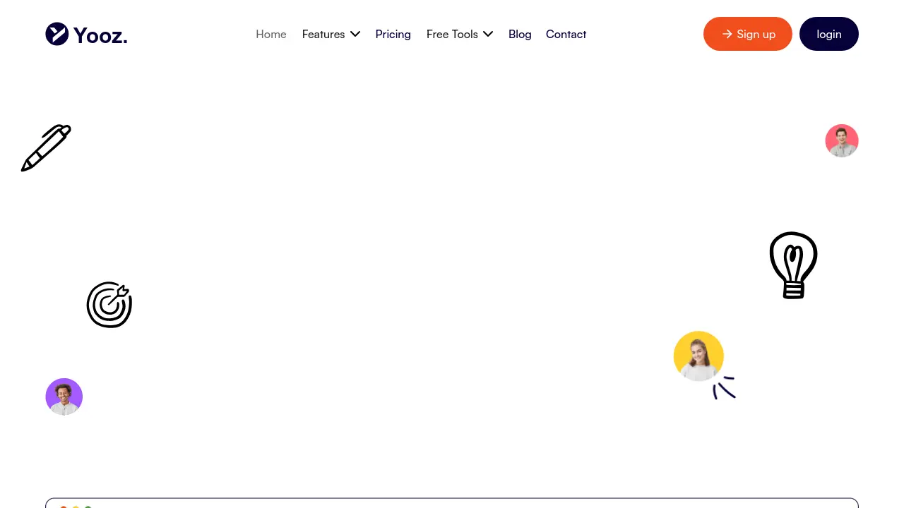 Screenshot of Yooz