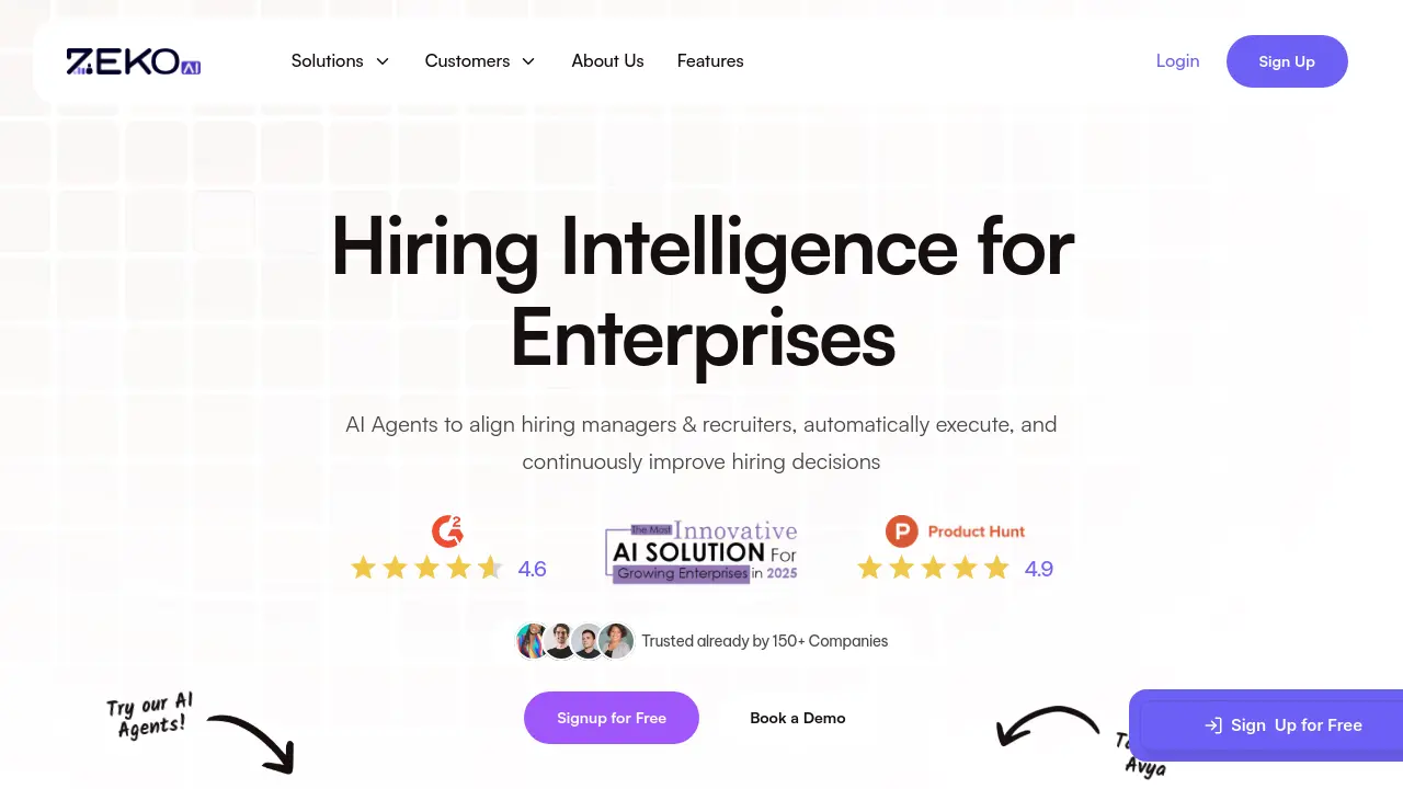 Screenshot of Zeko AI