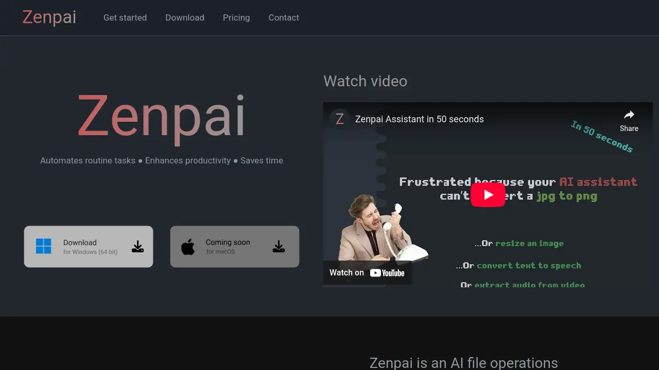 Screenshot of Zenpai