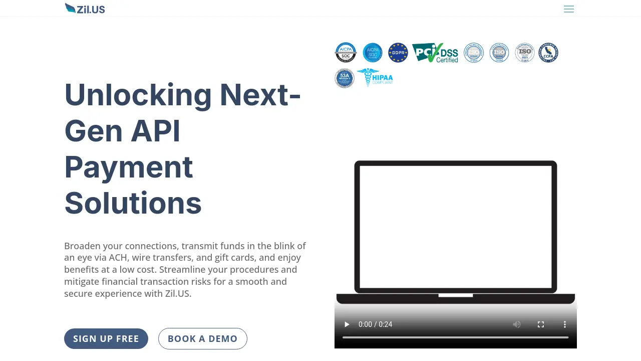 Screenshot of Zil.US